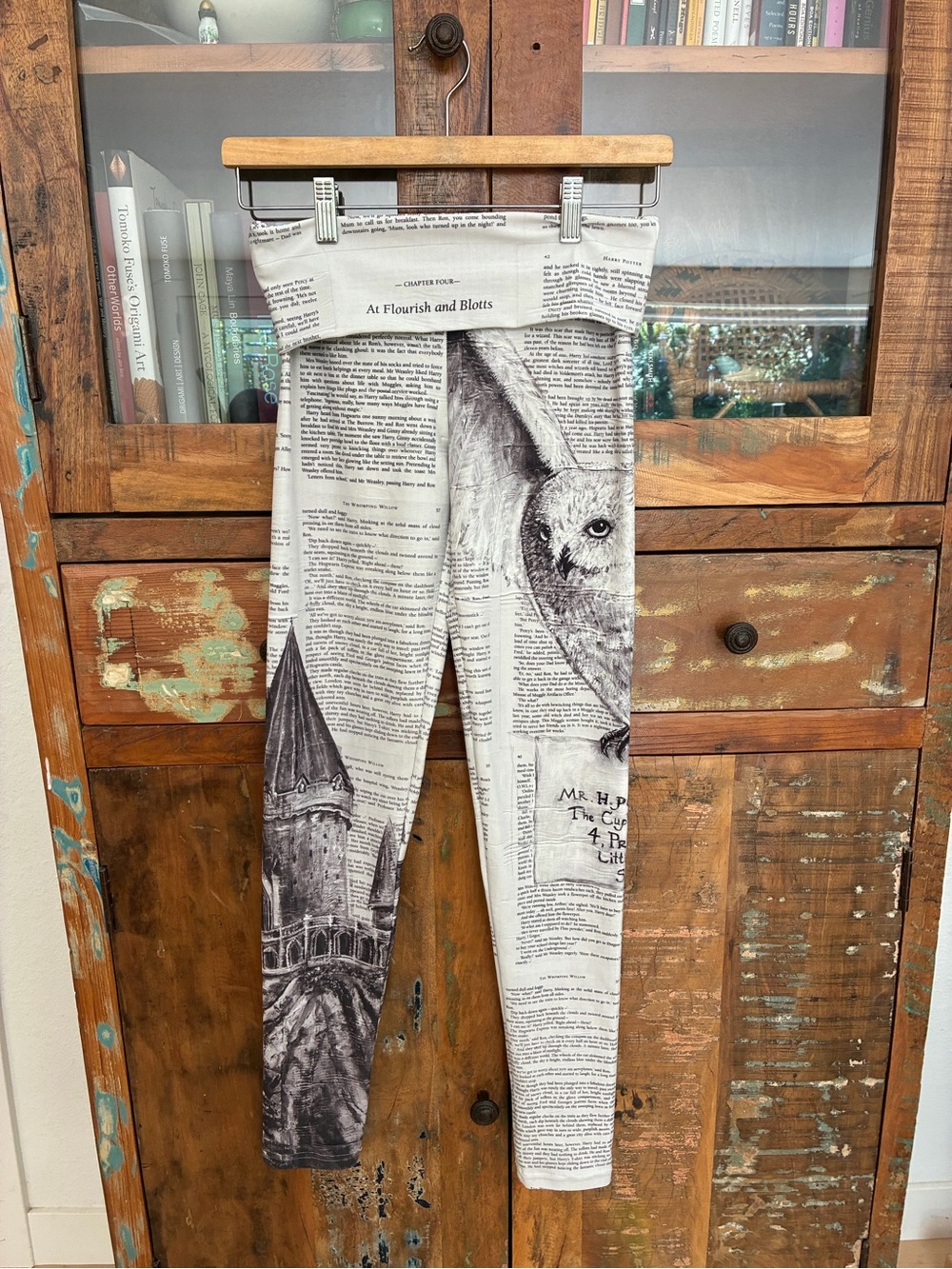 Hotdame Canadian Made Full Length Foldover Harry Potter Leggings